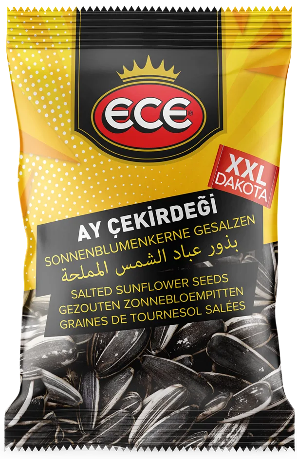 ECE Dakota kavrulmuş tuzlu ayçekirdeği, 150 g paket