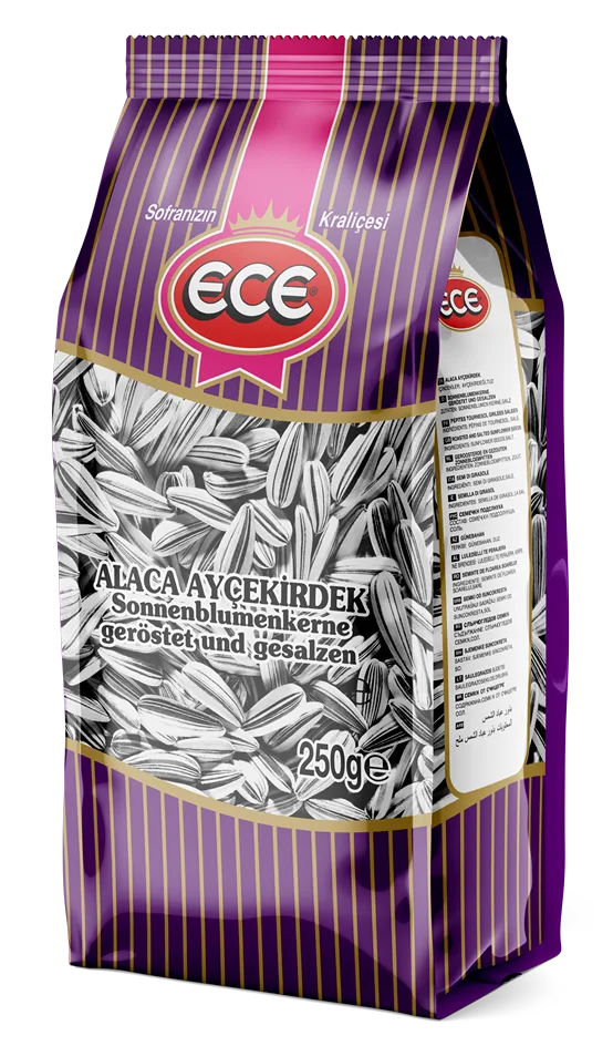 ECE kavrulmuş tuzlu ayçekirdeği, 250 g paket
