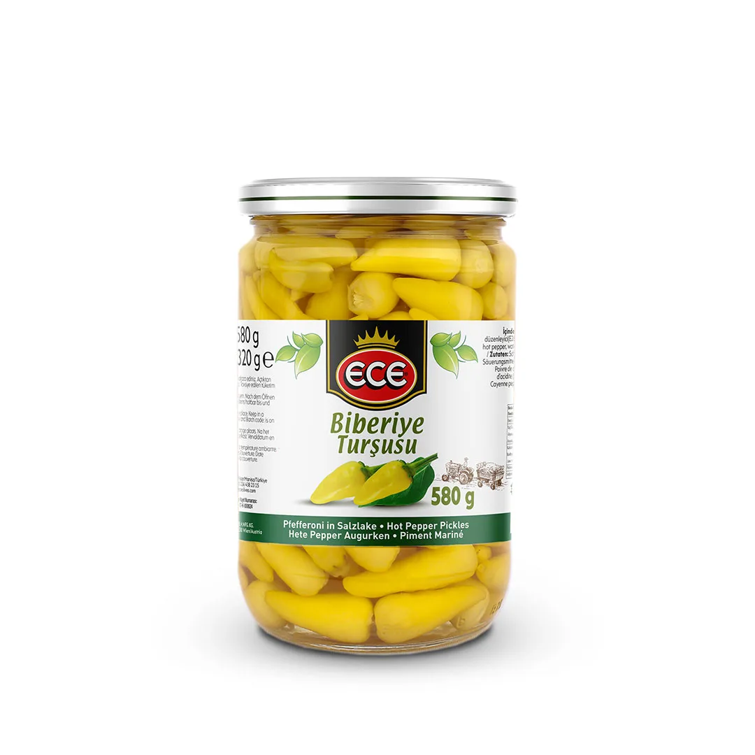 ECE acı biber turşusu, 660 cc kavanoz