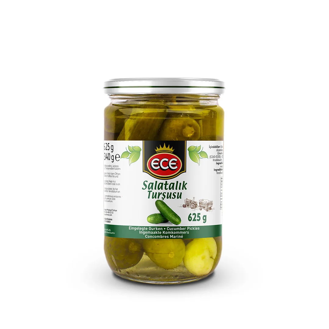 ECE salatalık turşusu, 660 cc kavanoz