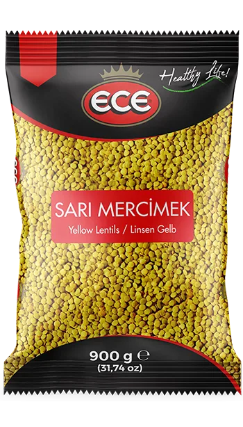ECE sarı mercimek, 900 g paket